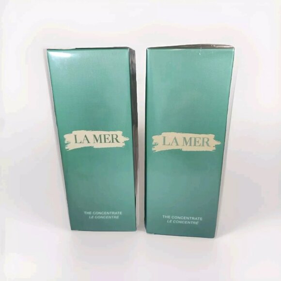 2 Pack La Mer The Concentrate, 1.7 Ounce/ 50ml New in Box Skin Care Serum - Picture 1 of 8
